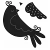 Best Artemio Stanzschablone "Snow Bird"