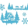 Best FINDit Stanzschablone "Winterwonderland"
