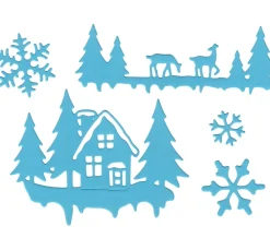 Best FINDit Stanzschablone "Winterwonderland"