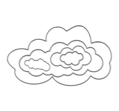 Sale FINDit Stanzschablone "Wolken"