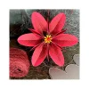 Hot FarbTon Papier Stanzschablone-Faltblumen "L"