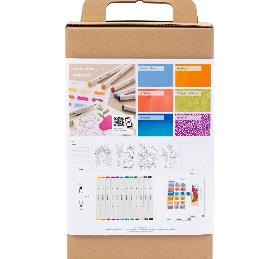 Sale creativ company Starterset Ausmalen "Zeichenmarker"