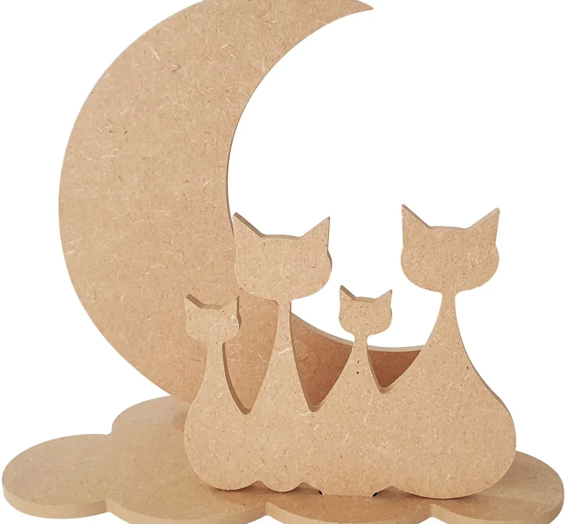 Hot Gomille Steckmotiv "Katzen im Mond"