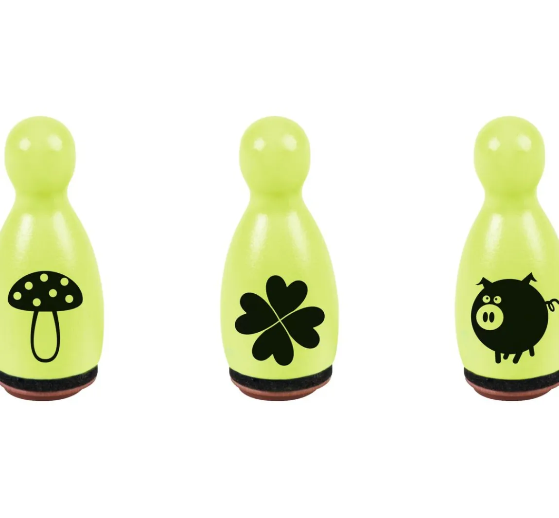 Online Heyda Stempel-Figuren "Glück"