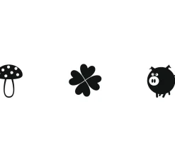 Online Heyda Stempel-Figuren "Glück"