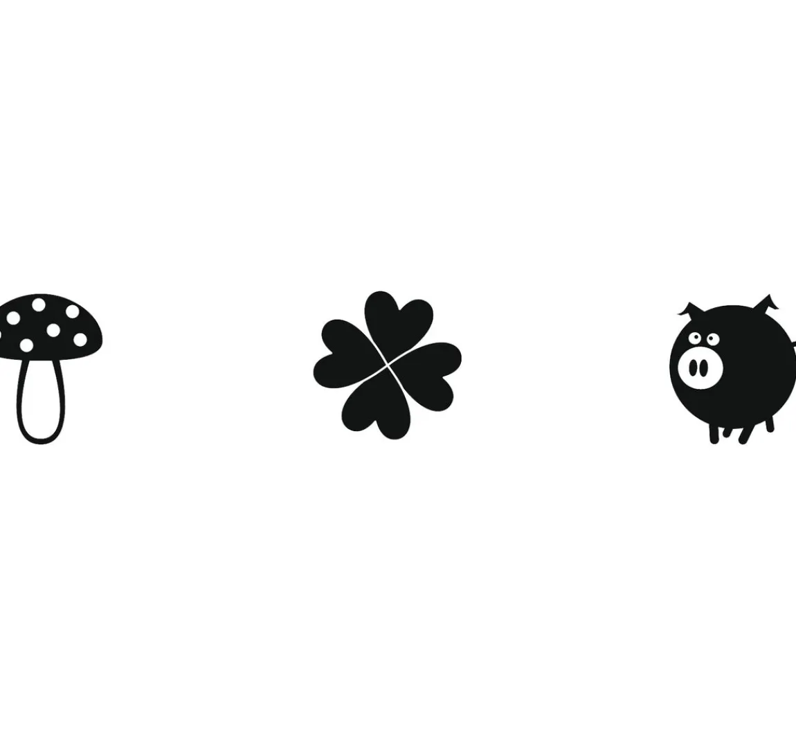 Online Heyda Stempel-Figuren "Glück"