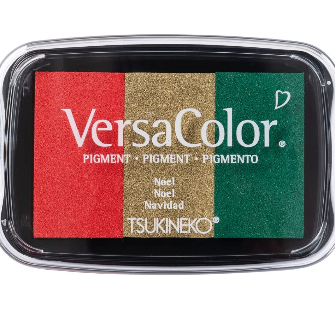 Best Tsukineko Stempelkissen Versacolor, 3 Farben sortiert, Xmas