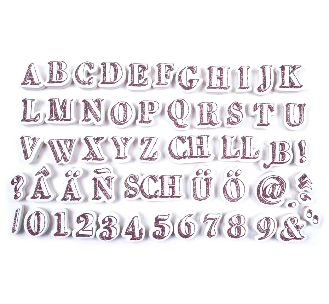 Aladine Stempel-Set "Alphabet"