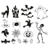 Online Heyda Stempel-Set "Halloween"