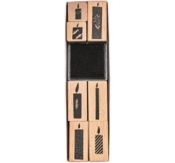Clearance Rico Design Stempelset "Kerzen"