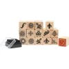 Outlet Rico Design Stempel-Set "Ornamente & Florale"