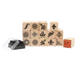 Outlet Rico Design Stempel-Set "Ornamente & Florale"