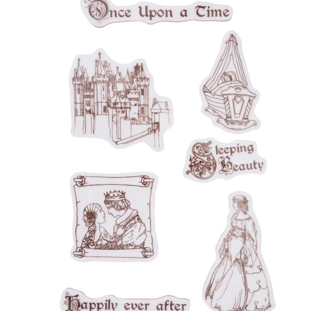 Outlet Stamperia Stempel-Set "Sleeping Beauty"