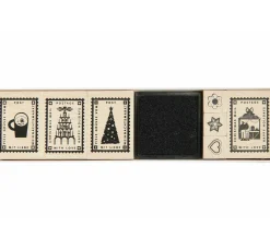 Outlet Rico Design Stempel-Set "Weihnachtspost"