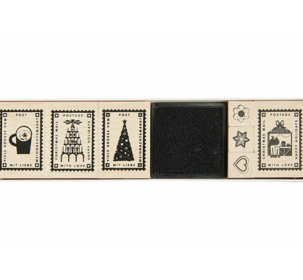 Outlet Rico Design Stempel-Set "Weihnachtspost"