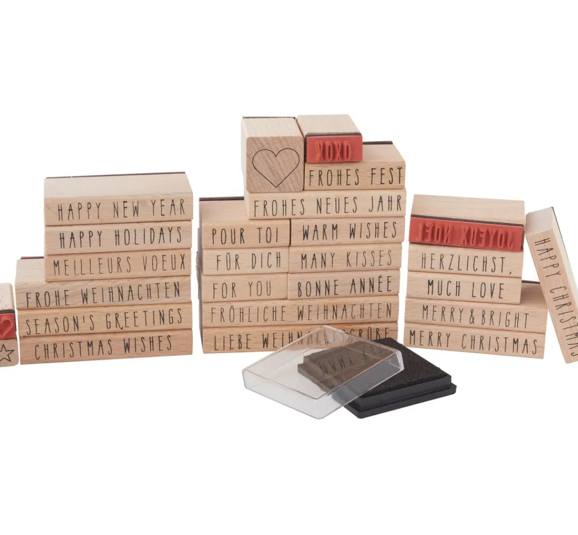 Discount Rico Design Stempel-Set XL "Christmas Wishes"