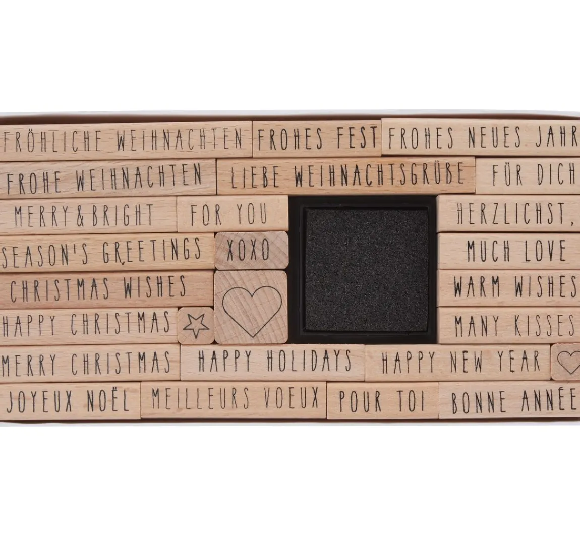 Discount Rico Design Stempel-Set XL "Christmas Wishes"