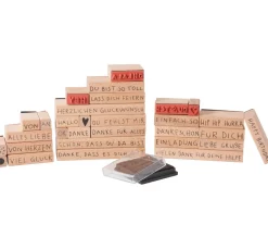 Rico Design Stempel-Set XL "Liebe Grüße"