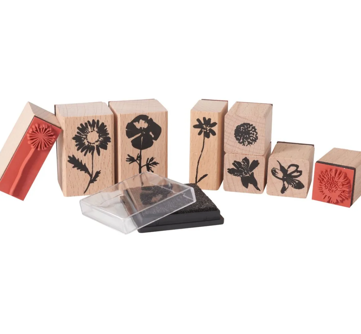 Sale Rico Design Stempel-Set XL "Wildblumen"