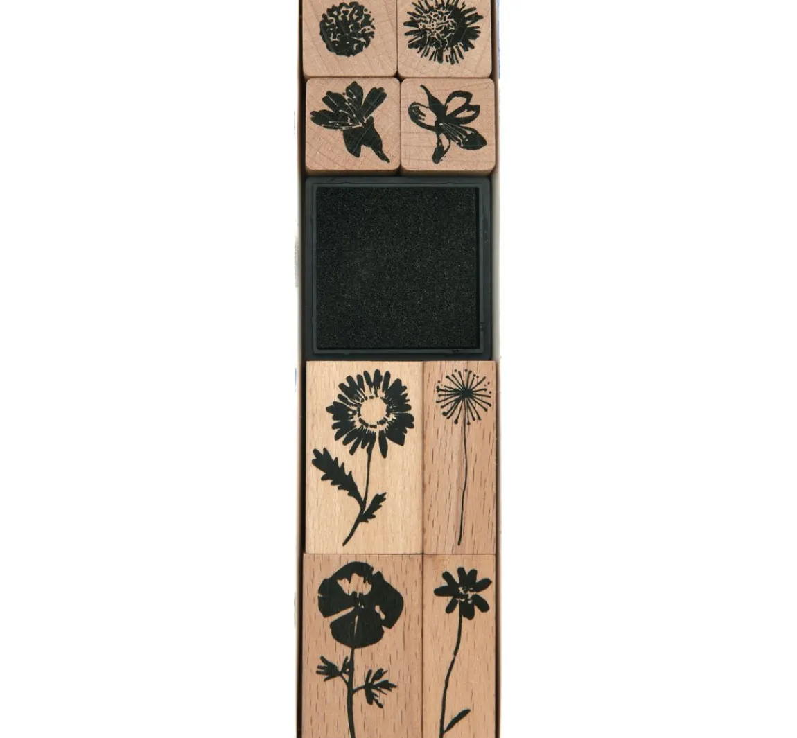Sale Rico Design Stempel-Set XL "Wildblumen"