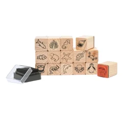 Hot Rico Design Stempel-Set "Zoowelt"
