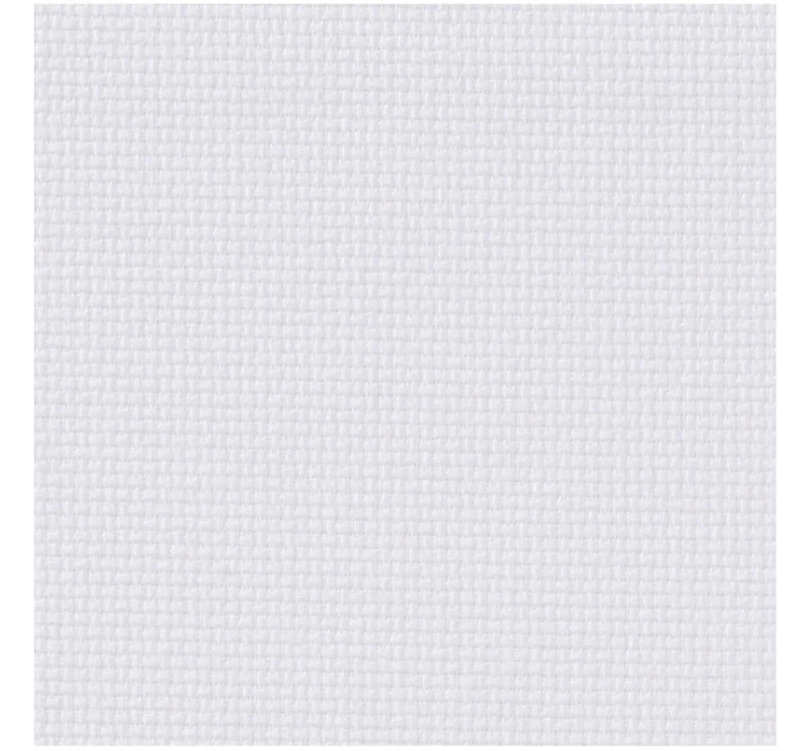 Outlet Zweigart Stern-Aida, weiß, 150 cm breit