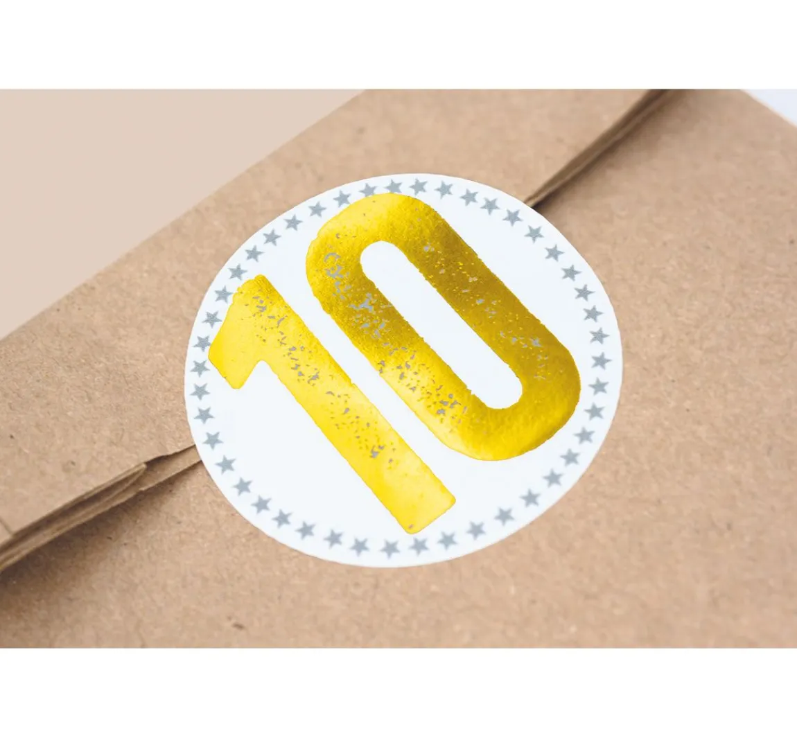 New Braun+Company Sticker "Adventszahlen"