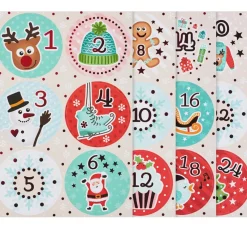 Outlet Zischka Sticker "Adventszahlen" Winterfreuden