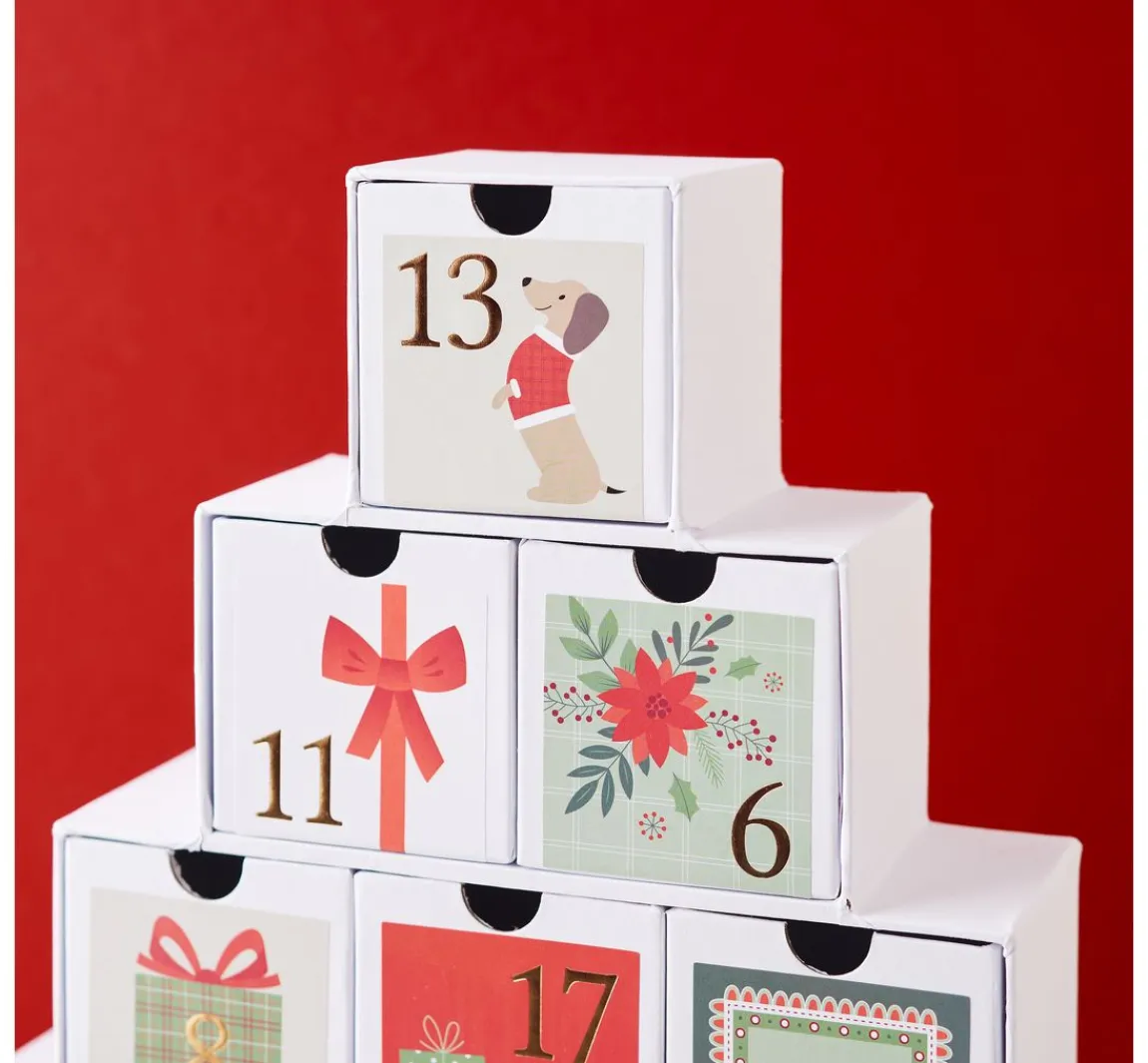 Outlet Artemio Sticker Adventszahlen "Woofy Christmas"