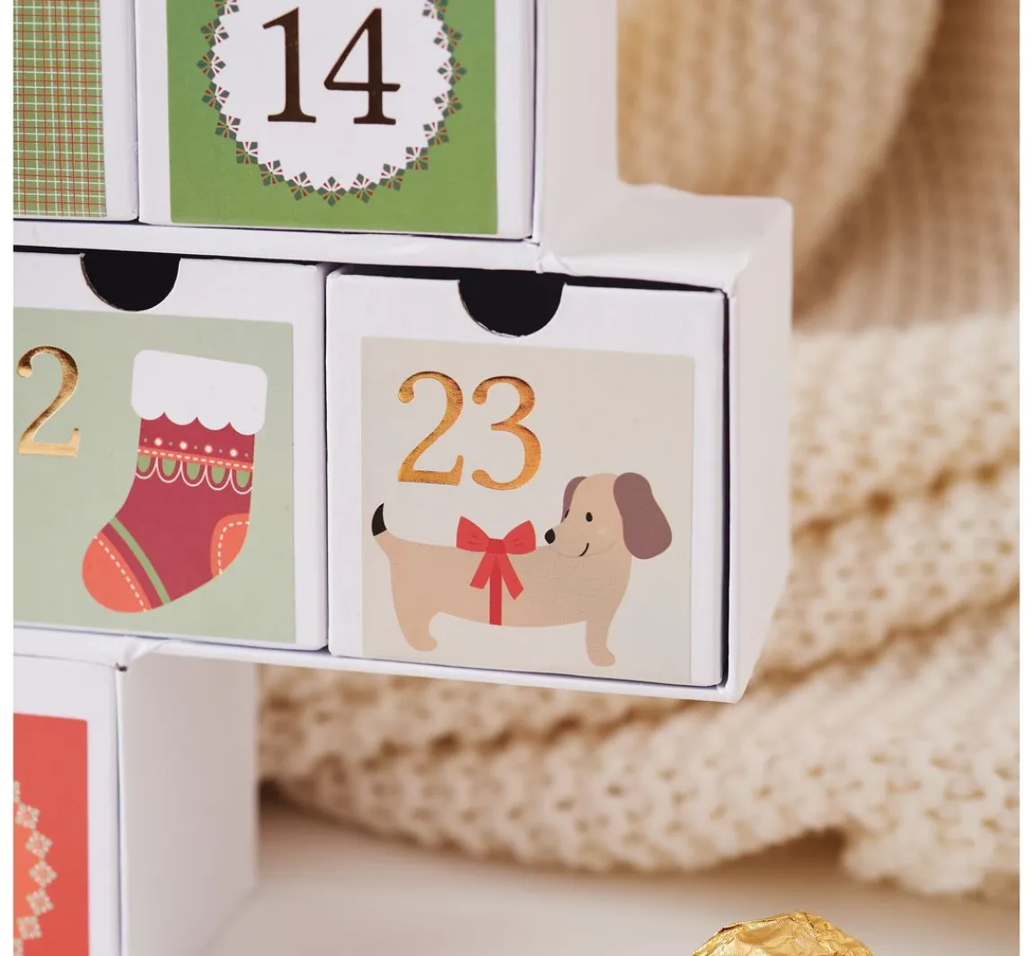 Outlet Artemio Sticker Adventszahlen "Woofy Christmas"