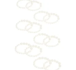 Outlet Rico Design Sticker "Doppelringe", Perle, 6 Stück