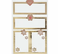 Outlet Rico Design Sticker "Etiketten Cookies"