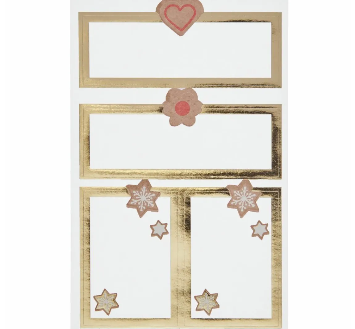 Outlet Rico Design Sticker "Etiketten Cookies"