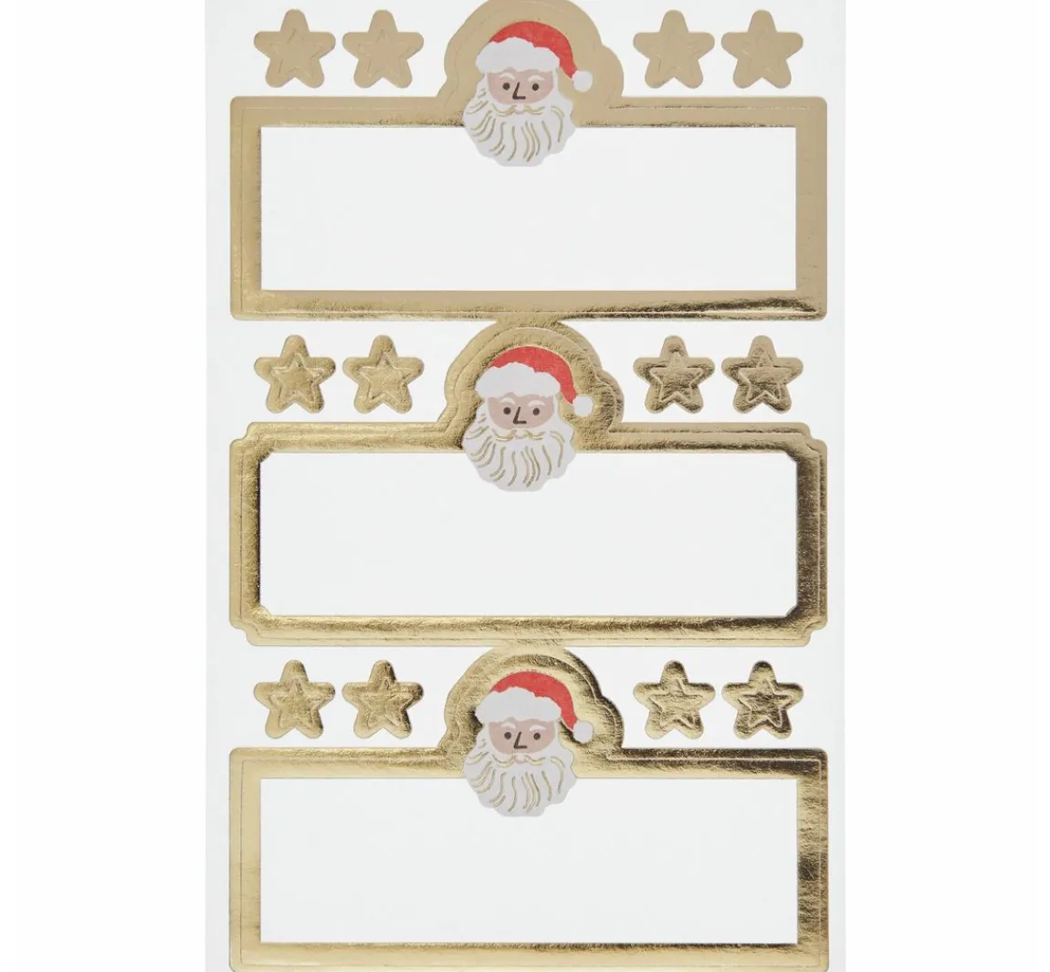 Discount Rico Design Sticker "Etiketten Santa"