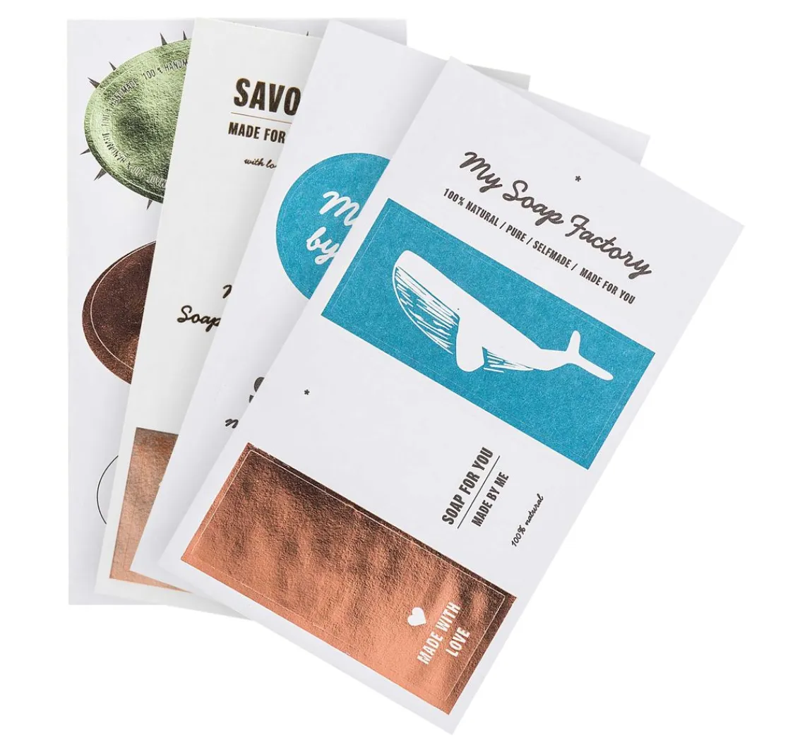 Clearance Rico Design Sticker für Seife "Hygge"