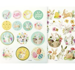 Hot folia Sticker "Happy Easter"