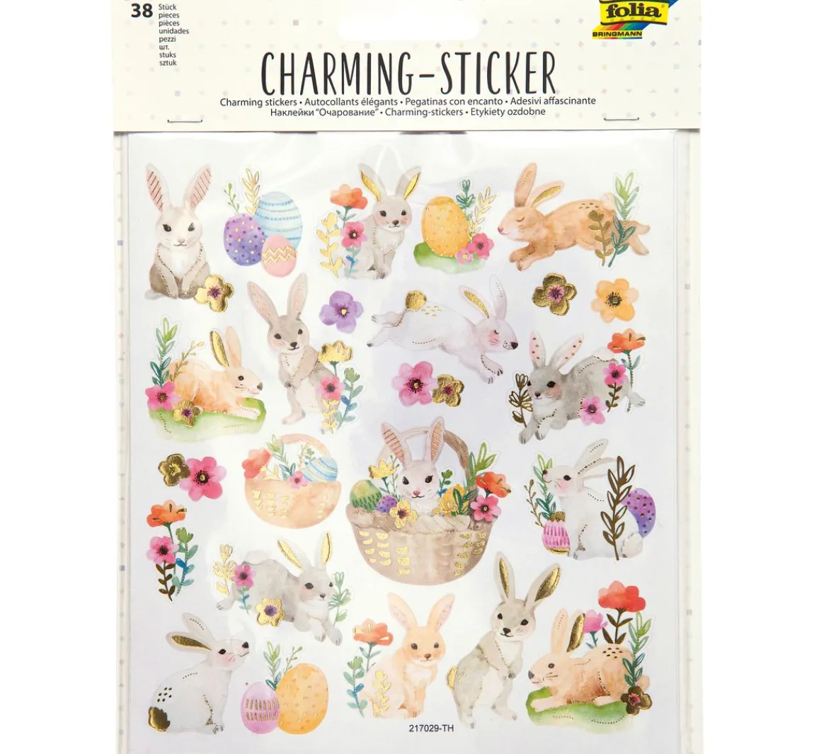 Hot folia Sticker "Happy Easter"