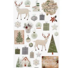Discount HobbyFun Sticker "Happy Holidays"