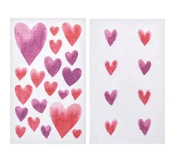 Outlet Rico Design Sticker "Herzen Aquarell"