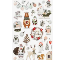 Online HobbyFun Sticker "Merry Christmas"