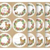 Clearance Braun+Company Sticker "Natural Christmas"
