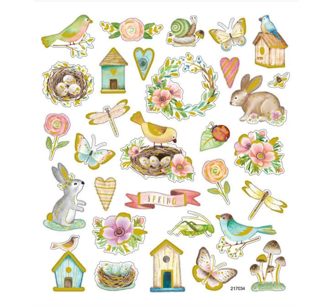 New creativ company Sticker "Springtime"