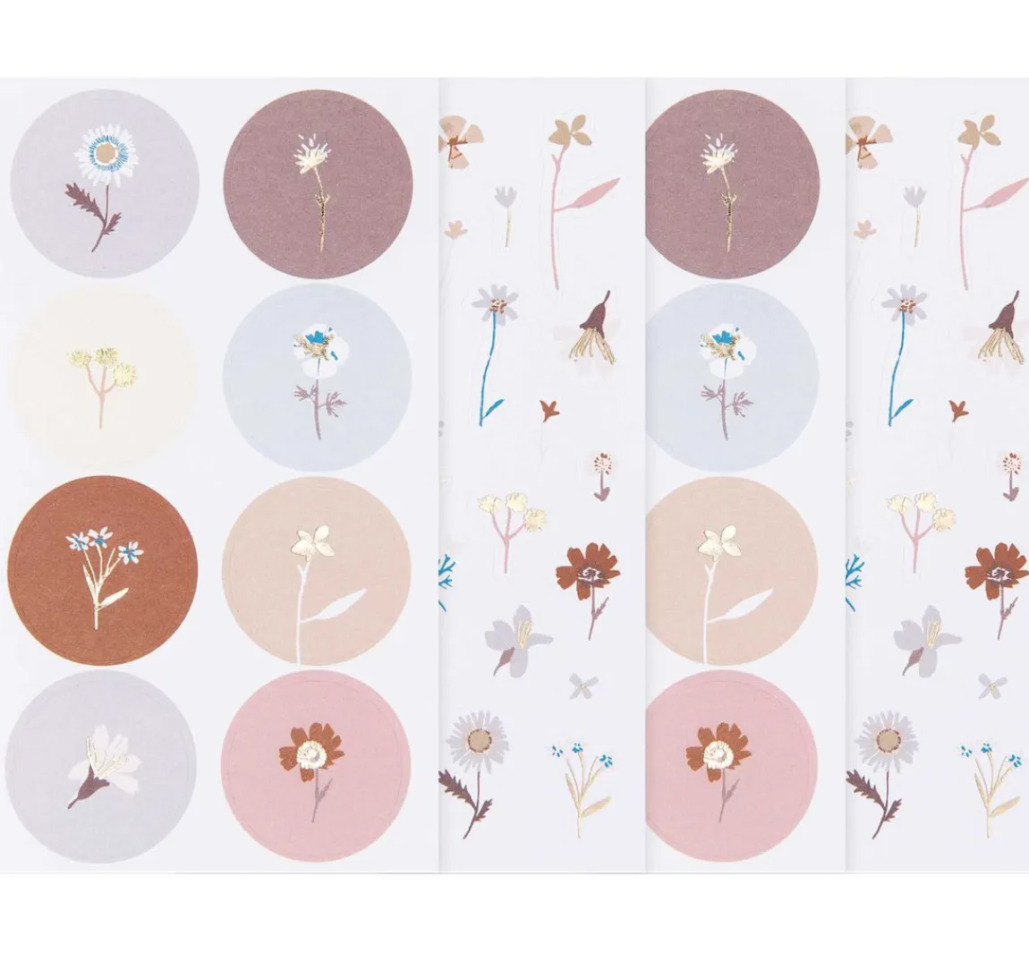 Rico Design Sticker "Trockenblumen"