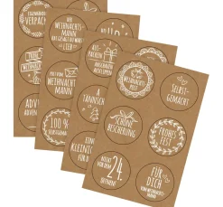 URSUS Sticker "Weihnachtspost"