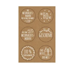 URSUS Sticker "Weihnachtspost"