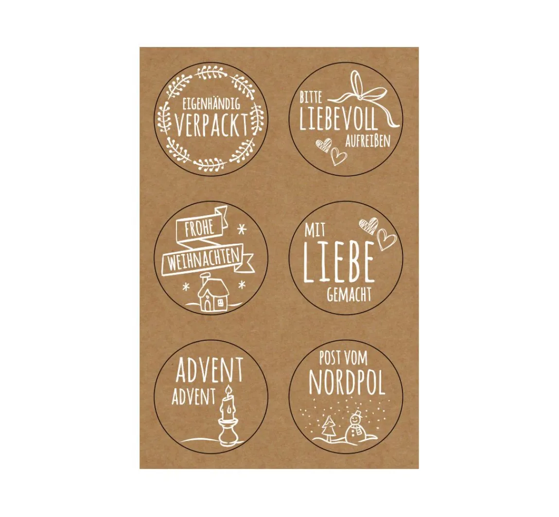 URSUS Sticker "Weihnachtspost"