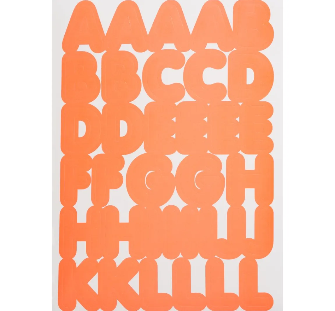 Discount Rico Design Stickerblock "Alphabet"