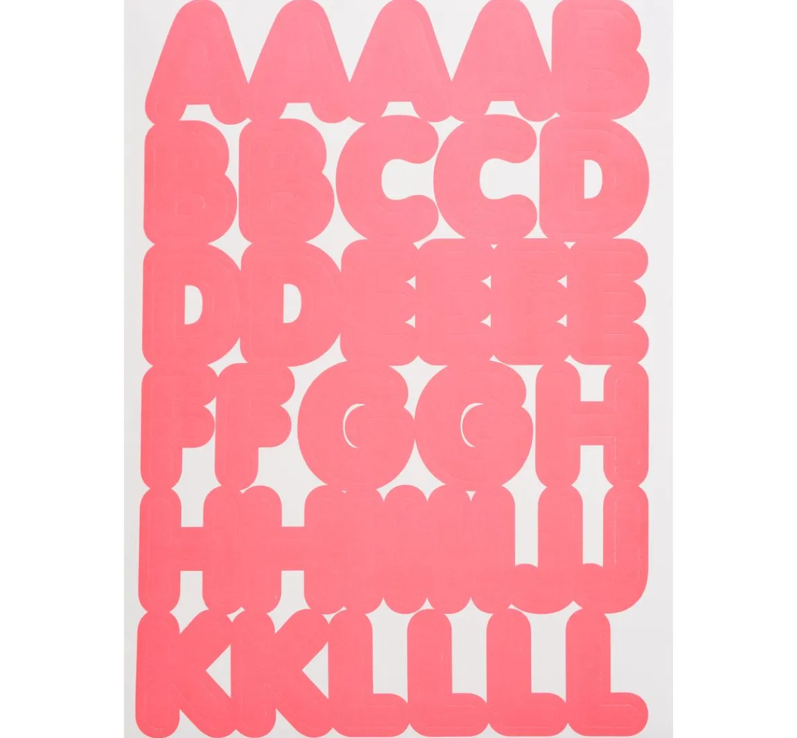 Discount Rico Design Stickerblock "Alphabet"