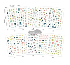Hot maildor Sticker-Buch "Bullet Journal"