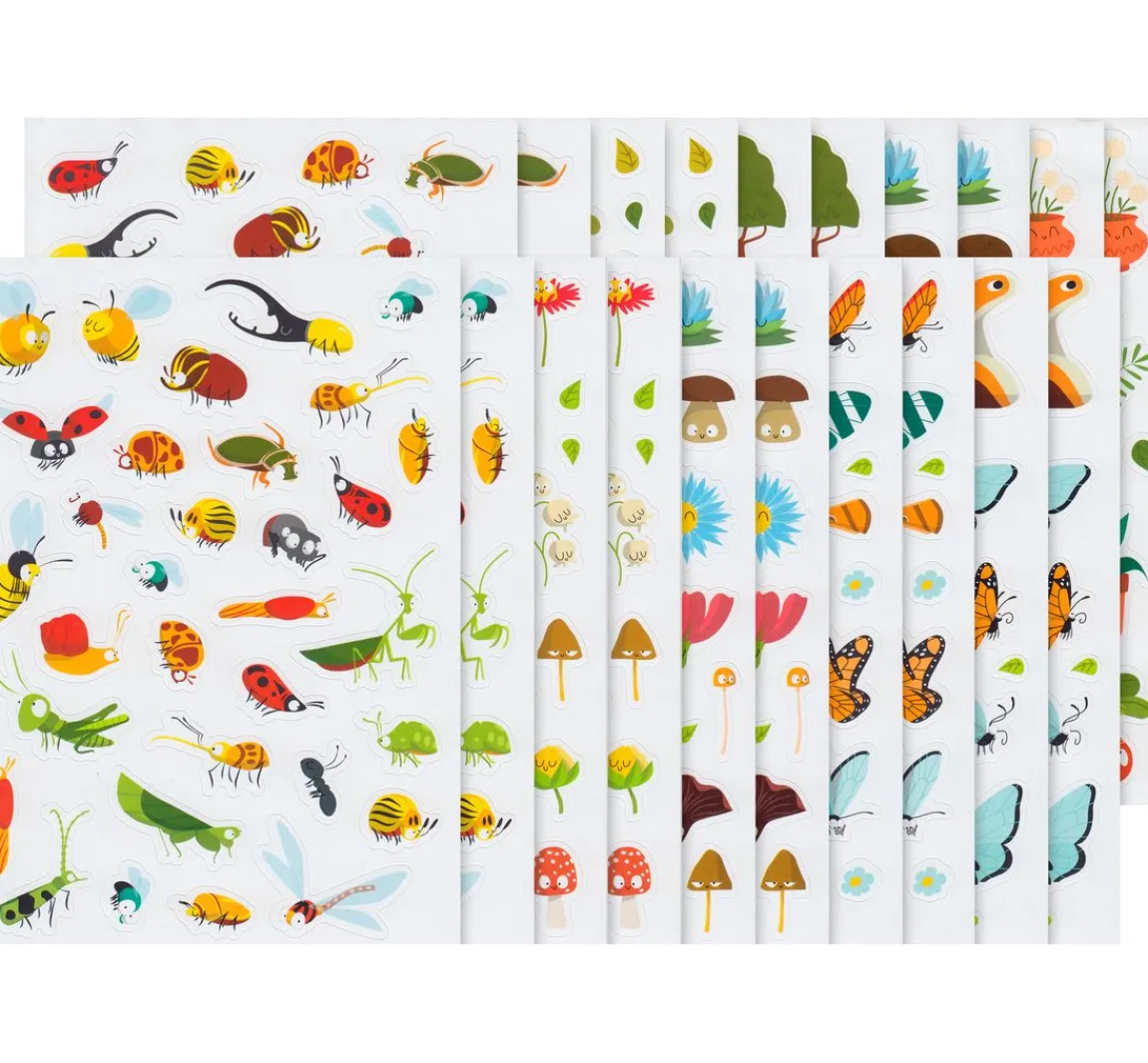 Sale maildor Sticker-Buch "Happy Nature" 674 Stück